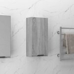 Vidaxl armoire de salle de bain murale sonoma gris 32x20x67 cm 817061