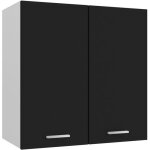 Vidaxl armoire suspendue meuble de cuisine mural avec tagre armoire de rangement salle  manger intrieur ...