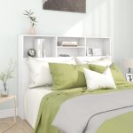 Vidaxl armoire de tête de lit blanc 140x19x1035 cm 811862 Vidaxl armoire de tête de lit blanc 140x19x1035 cm 811862