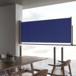 Vidaxl auvent latral rtractable de patio store latral brise - vue abri soleil jardin terrasse balcon ...