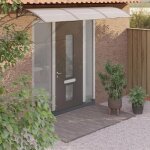 Vidaxl auvent de porte marquise solaire avec support abri protection contre pluie abri banne entrée porte ... Vidaxl auvent de porte marquise solaire avec support abri protection contre pluie abri banne entrée porte ...