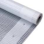 Vidaxl bche leno 260 g / m 2 x 3 m blanc