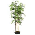 Vidaxl bambou artificiel 1605 feuilles 180 cm vert 358991