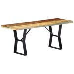 Vidaxl banc 110 cm bois de rcupration massif