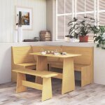 Vidaxl table  manger avec banc table de repas avec sige meubles  manger de cuisine intrieur maison ...