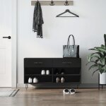 Vidaxl banc  chaussures armoire  chaussures avec 4 tagres et pieds meuble  chaussures avec 2 tiroirs ...