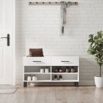 Vidaxl banc à chaussures armoire à chaussures avec 4 Étagères et pieds meuble à chaussures avec 2 tiroirs ... Vidaxl banc à chaussures armoire à chaussures avec 4 Étagères et pieds meuble à chaussures avec 2 tiroirs ...