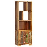 Vidaxl bibliothque 60x35x180 cm bois de rcupration solide