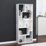 Vidaxl bibliothque blanc 67x24x161 cm agglomr