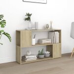 Vidaxl biblioth�que ch�ne sonoma 100x24x63 cm agglom�r�