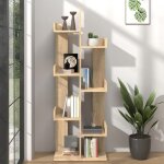 Vidaxl bibliothque chne sonoma 48x255x140 cm agglomr