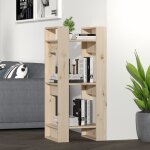 Vidaxl bibliothque - sparateur de pice 41x35x91 cm pin massif 813859