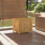 Vidaxl bo�te de rangement de jardin 60x52x55 cm bambou 319874