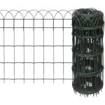 Vidaxl bordure de pelouse fer enduit de poudre 10x065 m Vidaxl bordure de pelouse fer enduit de poudre 10x065 m
