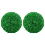 Vidaxl boules de buis artificielles 2 pcs 45 cm 315481