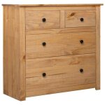 Vidaxl buffet 80x40x83 cm pin gamme panama 282655