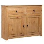 Vidaxl buffet 93x40x80 cm pin solide assortiment panama 282697