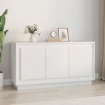 Vidaxl buffet blanc 102x35x55 cm bois dingénierie 831885 Vidaxl buffet blanc 102x35x55 cm bois dingénierie 831885