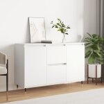 Vidaxl buffet armoire latrale avec pieds meuble de rangement organisateur de salon salle de sjour intrieur ...