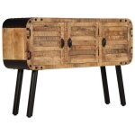 Vidaxl buffet bois de manguier massif 120 x 30 x 76 cm Vidaxl buffet bois de manguier massif 120 x 30 x 76 cm
