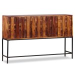 Vidaxl buffet table dappoint table console armoire latérale meuble de rangement avec 2 placards maison ... Vidaxl buffet table dappoint table console armoire latérale meuble de rangement avec 2 placards maison ...