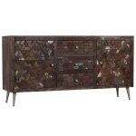 Vidaxl buffet bois de récupération solide 160 x 40 x 80 cm Vidaxl buffet bois de récupération solide 160 x 40 x 80 cm