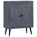 Vidaxl buffet bois solide de manguier 60 x 30 x 76 cm