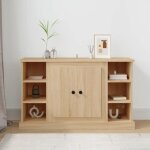 Vidaxl buffet ch�ne sonoma 100x355x60 cm bois ding�nierie 816443