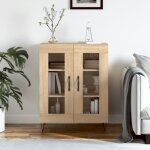 Vidaxl buffet ch�ne sonoma 695x34x90 cm bois ding�nierie 827783