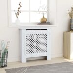 Vidaxl cache - radiateur mdf blanc 78 cm 325567 Vidaxl cache - radiateur mdf blanc 78 cm 325567