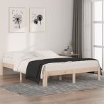 Vidaxl cadre de lit cadre à lattes sur pied lit double lit adulte sommier à lattes meuble de chambre ... Vidaxl cadre de lit cadre à lattes sur pied lit double lit adulte sommier à lattes meuble de chambre ...