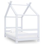 Vidaxl cadre de lit denfant sommier  lattes cadre  lattes meuble de chambre  coucher maison intrieur ...
