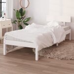 Vidaxl cadre de lit sommier  lattes lit adulte cadre  lattes sur pied lit simple meuble de chambre ...