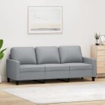 Vidaxl canapé à 3 places sofa de salon avec accoudoirs et oreillers de dossier meuble de salle de séjour ... Vidaxl canapé à 3 places sofa de salon avec accoudoirs et oreillers de dossier meuble de salle de séjour ...