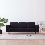 Vidaxl canapé à 3 places banquette sofa de salon causeuse meuble de salon mobilier de salon maison salle ... Vidaxl canapé à 3 places banquette sofa de salon causeuse meuble de salon mobilier de salon maison salle ...