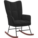 Vidaxl chaise  bascule chaise de relaxation sige de relaxation fauteuil de salon salle de sjour sige ...