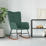 Vidaxl chaise  bascule chaise de relaxation sige de relaxation fauteuil de salon salle de sjour sige ...