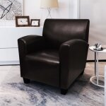 Vidaxl chaise de canap marron fonc similicuir