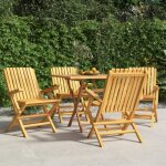 Vidaxl chaises de jardin pliantes 4 pcs 61x67x90 cm bois massif teck 3155055 Vidaxl chaises de jardin pliantes 4 pcs 61x67x90 cm bois massif teck 3155055
