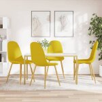 Vidaxl 4x chaises de salle � manger chaises de repas si�ges � d�ner chaises de cuisine meubles de cuisine ...