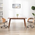 Vidaxl chaise pivotante de salle � manger chaise � d�ner si�ge de cuisine chaise de repas si�ge � d�ner ...