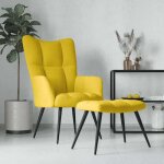 Vidaxl chaise de relaxation avec repose - pied fauteuil de dtente sige de relaxation chaise de dtente ...