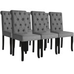 Vidaxl 6x chaises de salle à manger chaises de repas chaises à dîner sièges de cuisine meubles de cuisine ... Vidaxl 6x chaises de salle à manger chaises de repas chaises à dîner sièges de cuisine meubles de cuisine ...