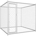 Vidaxl chenil dextérieur pour chiens 193x193x185 cm Vidaxl chenil dextérieur pour chiens 193x193x185 cm