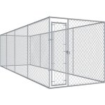 Vidaxl chenil dext�rieur pour chiens 760x192x185 cm animaux enclos cage niche 145030
