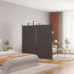 Vidaxl cloison de s�paration 2 panneaux s�parateur de pi�ce pliable diviseur �cran dintimit� paravent ...