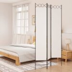 Vidaxl cloison de s�paration 3 panneaux s�parateur de pi�ce pliable diviseur �cran dintimit� paravent ...