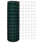Vidaxl clôture de jardin avec maille grillage bordure grille barrière ferme 140574 Vidaxl clôture de jardin avec maille grillage bordure grille barrière ferme 140574