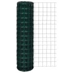 Vidaxl clôture euro acier 25 x 15 m vert Vidaxl clôture euro acier 25 x 15 m vert