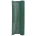 Vidaxl clture de jardin double face store de vranda barrire de jardin pare - soleil brise - vent extrieur ...